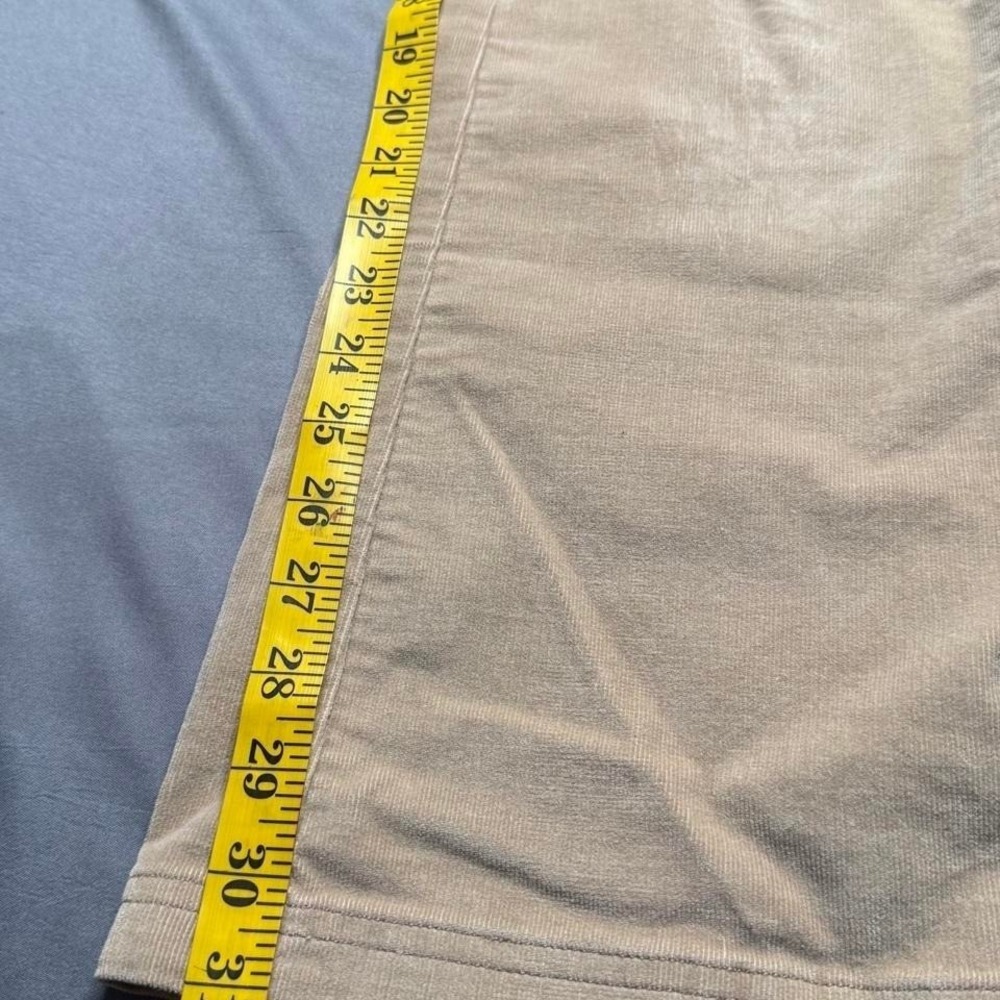 Vintage Y2K GAP Stretch Corduroy Utility Cargo Bootcut Pants Tan Beige, Size 4 - Picture 6 of 8